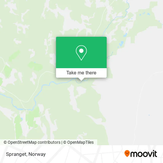 Spranget map