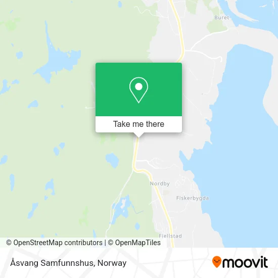 Åsvang Samfunnshus map
