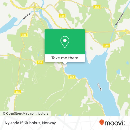 Nylende If Klubbhus map