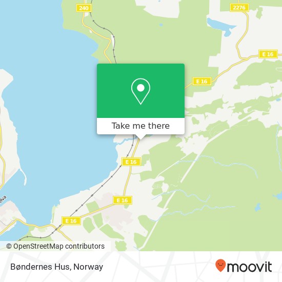 Bøndernes Hus map