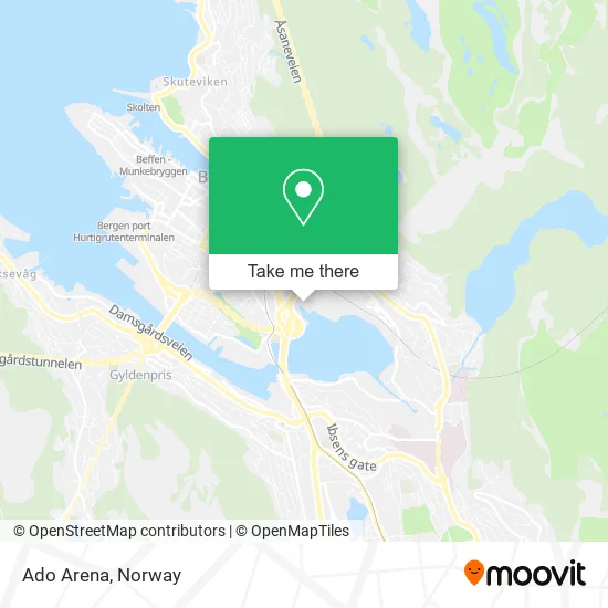 Ado Arena map