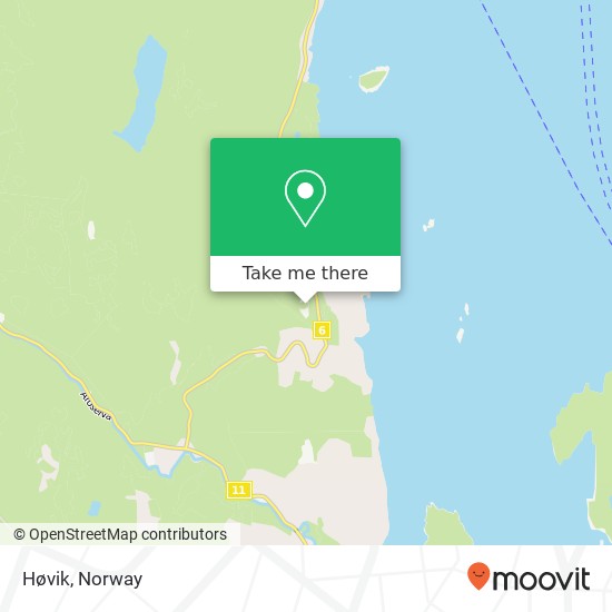 Høvik map