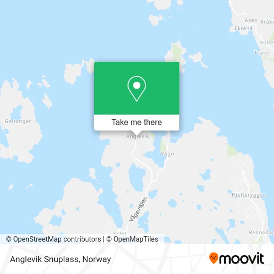 Anglevik Snuplass map