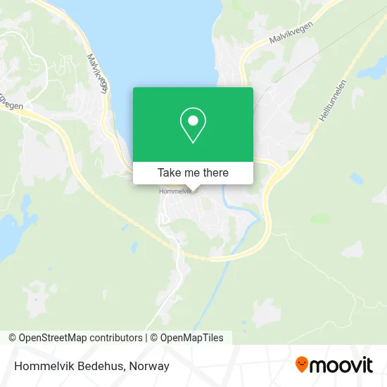 Hommelvik Bedehus map