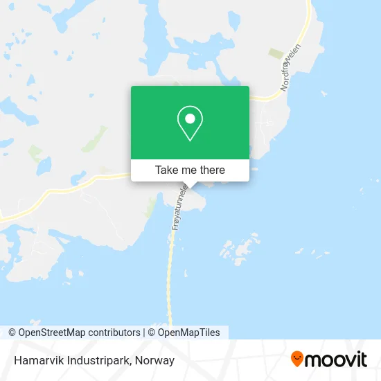 Hamarvik Industripark map