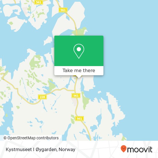 Kystmuseet I Øygarden map
