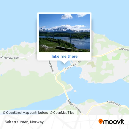Saltstraumen map