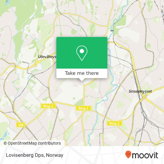 Lovisenberg Dps map