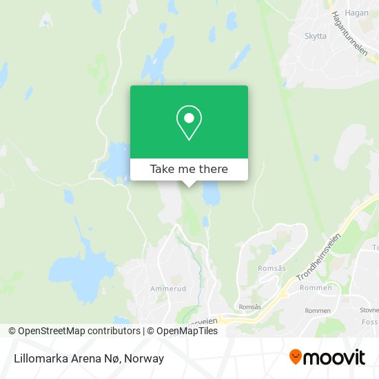 Lillomarka Arena Nø map