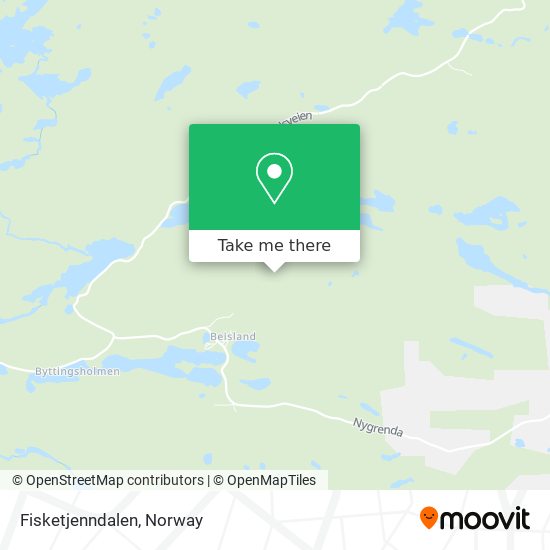 Fisketjenndalen map