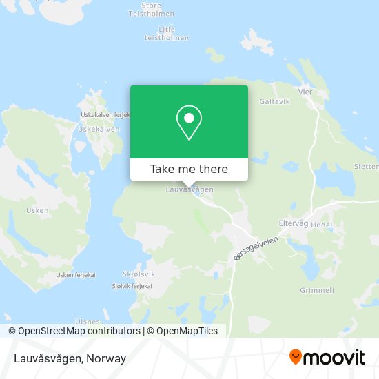 Lauvåsvågen map