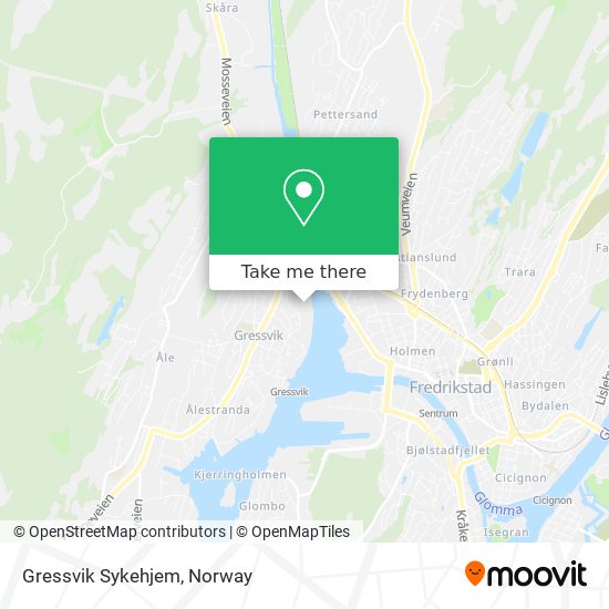 Gressvik Sykehjem map