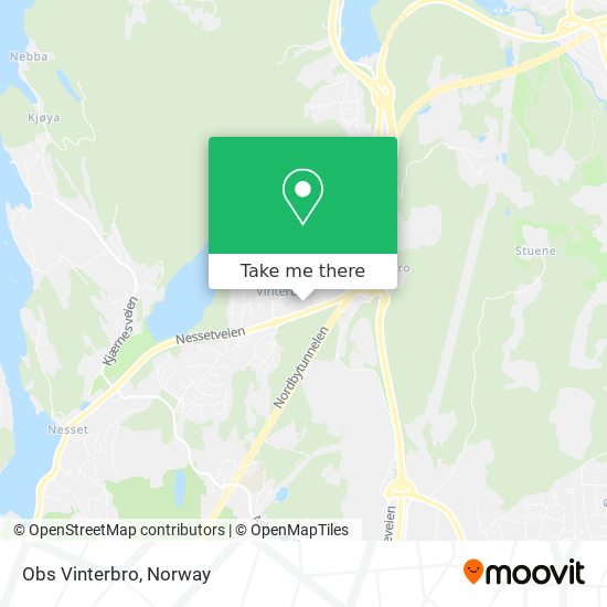 Obs Vinterbro map