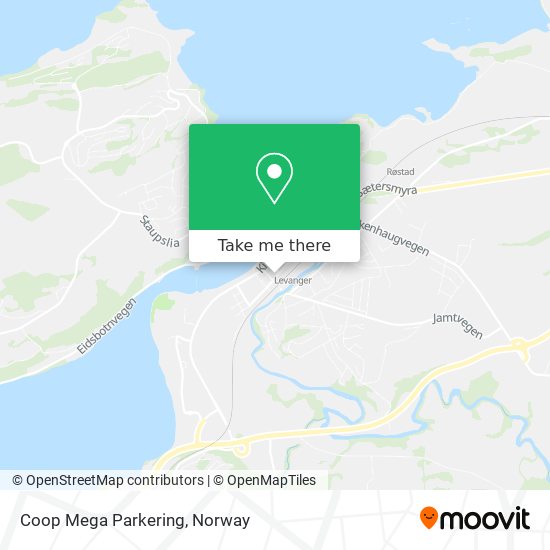 Coop Mega Parkering map