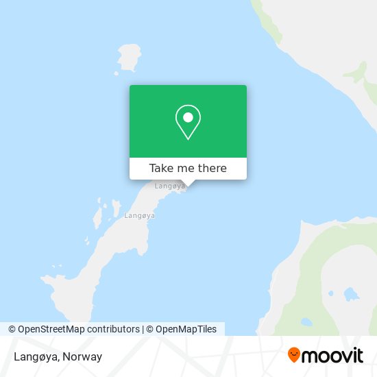 Langøya map