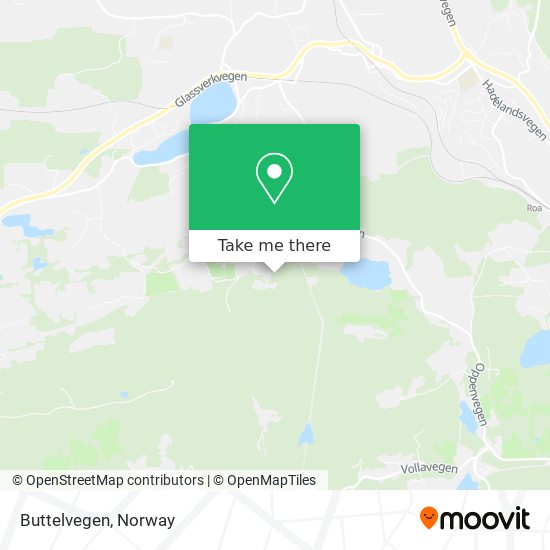 Buttelvegen map