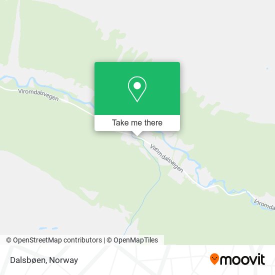 Dalsbøen map