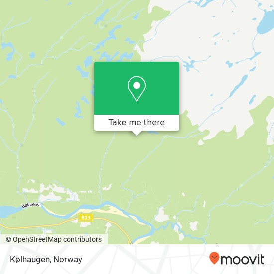 Kølhaugen map