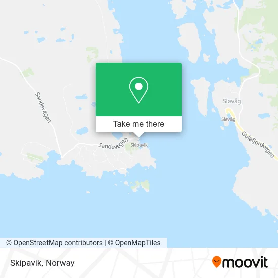 Skipavik map