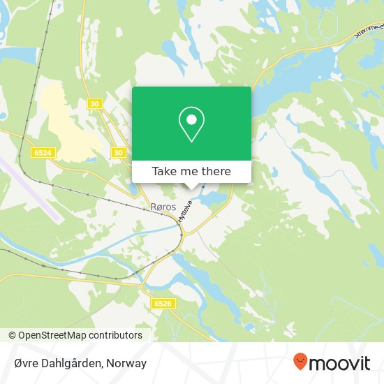 Øvre Dahlgården map