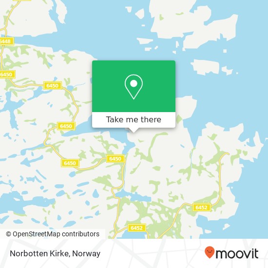 Norbotten Kirke map
