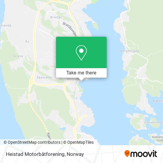 Heistad Motorbåtforening map