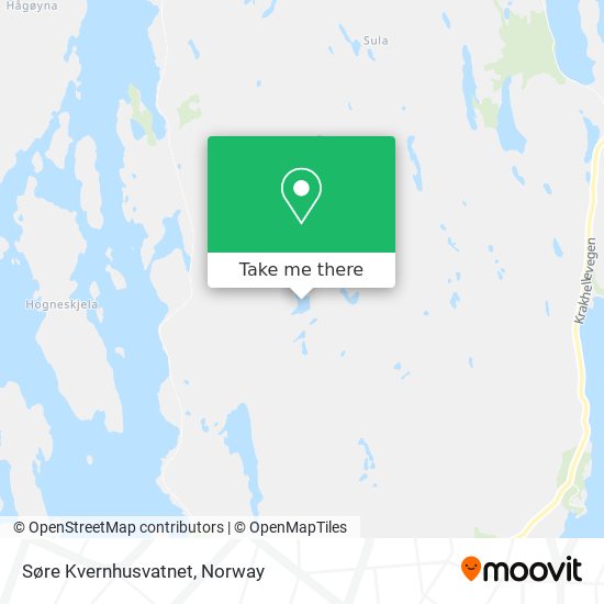 Søre Kvernhusvatnet map