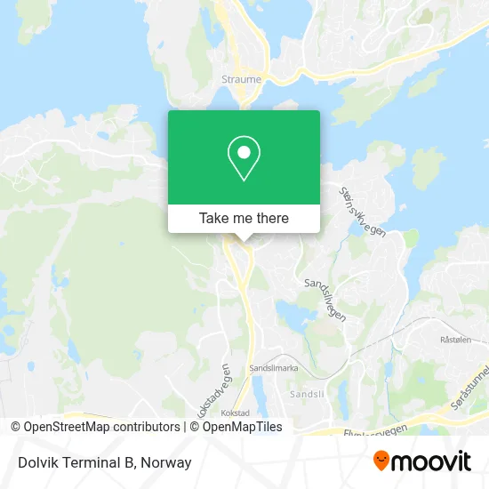 Dolvik Terminal B map