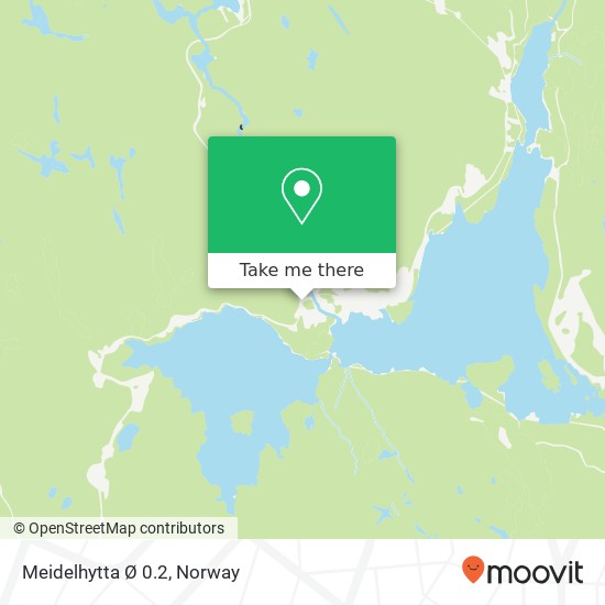 Meidelhytta Ø 0.2 map