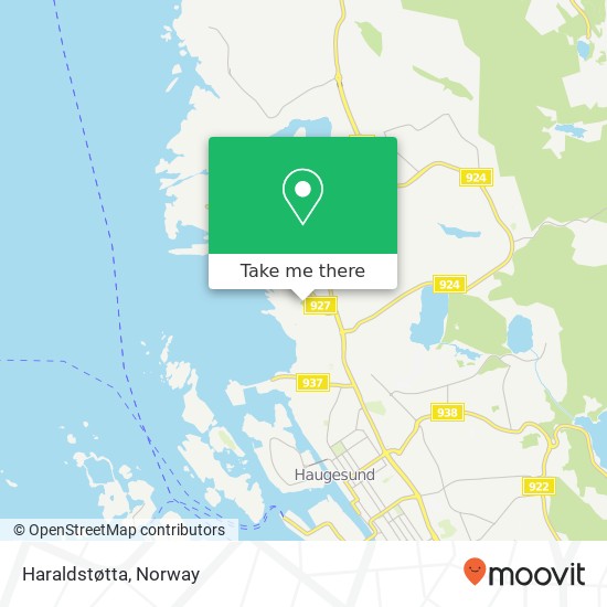 Haraldstøtta map