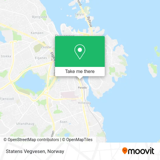 Statens Vegvesen map