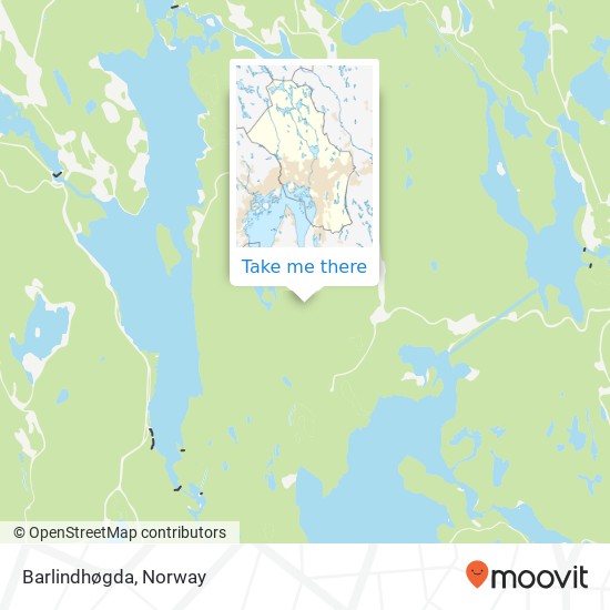 Barlindhøgda map