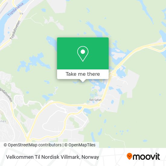 Velkommen Til Nordisk Villmark map