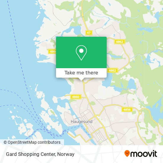 Gard Shopping Center map