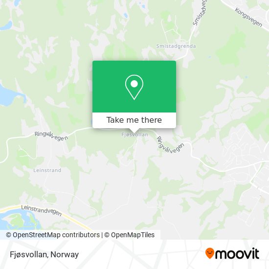 Fjøsvollan map