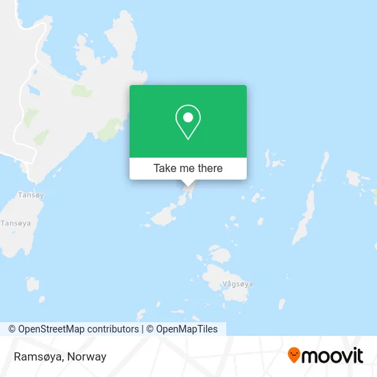 Ramsøya map