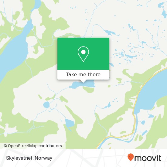 Skylevatnet map