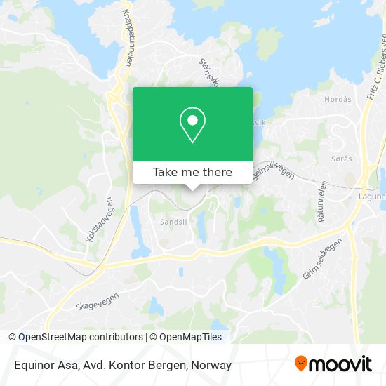Equinor Asa, Avd. Kontor Bergen map