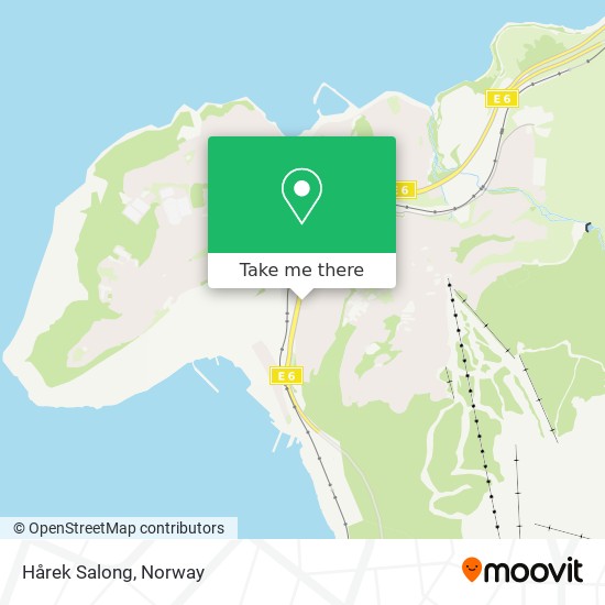 Hårek Salong map