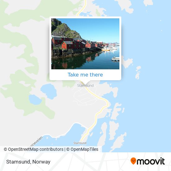 Stamsund map