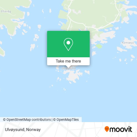 Ulvøysund map