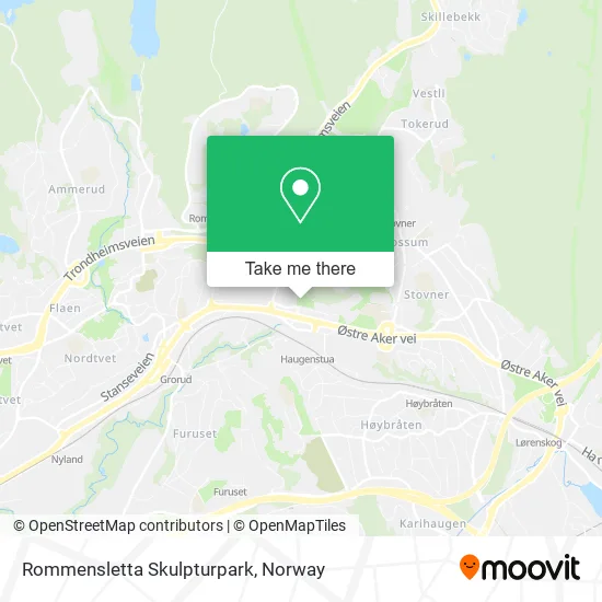 Rommensletta Skulpturpark map