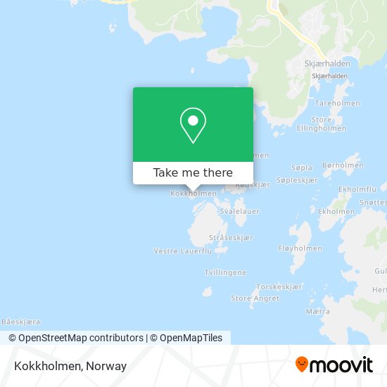 Kokkholmen map