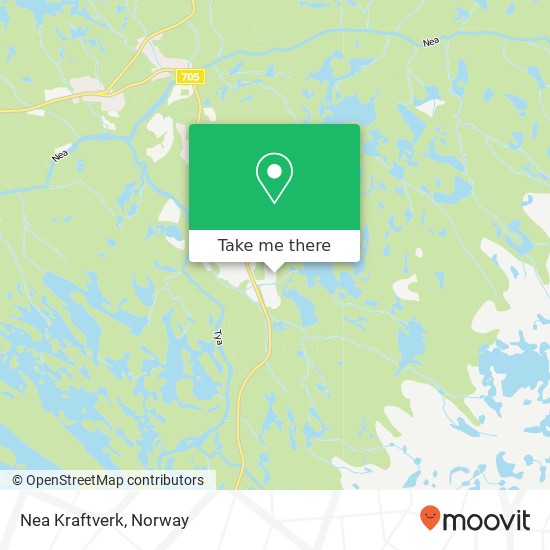 Nea Kraftverk map