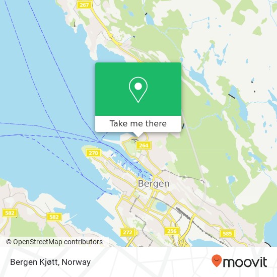 Bergen Kjøtt map