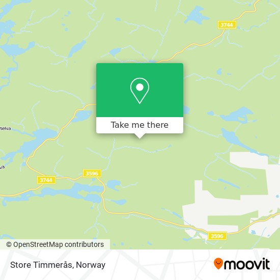 Store Timmerås map