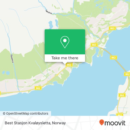 Best Stasjon Kvaløysletta map