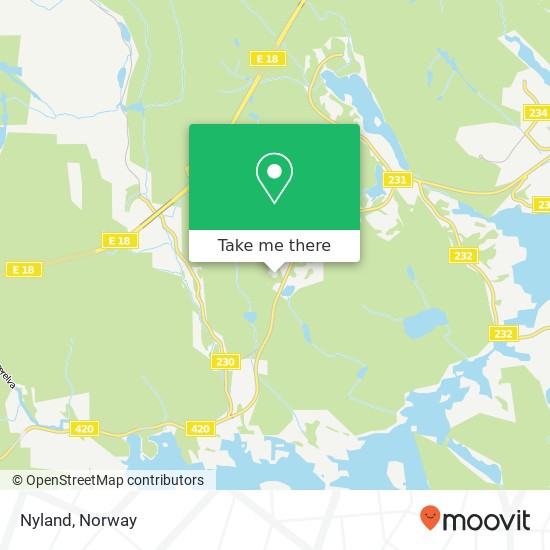 Nyland map