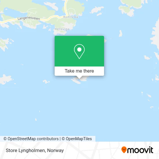Store Lyngholmen map