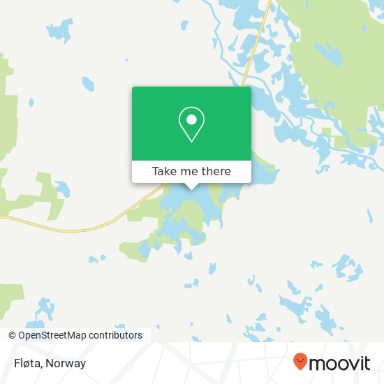 Fløta map
